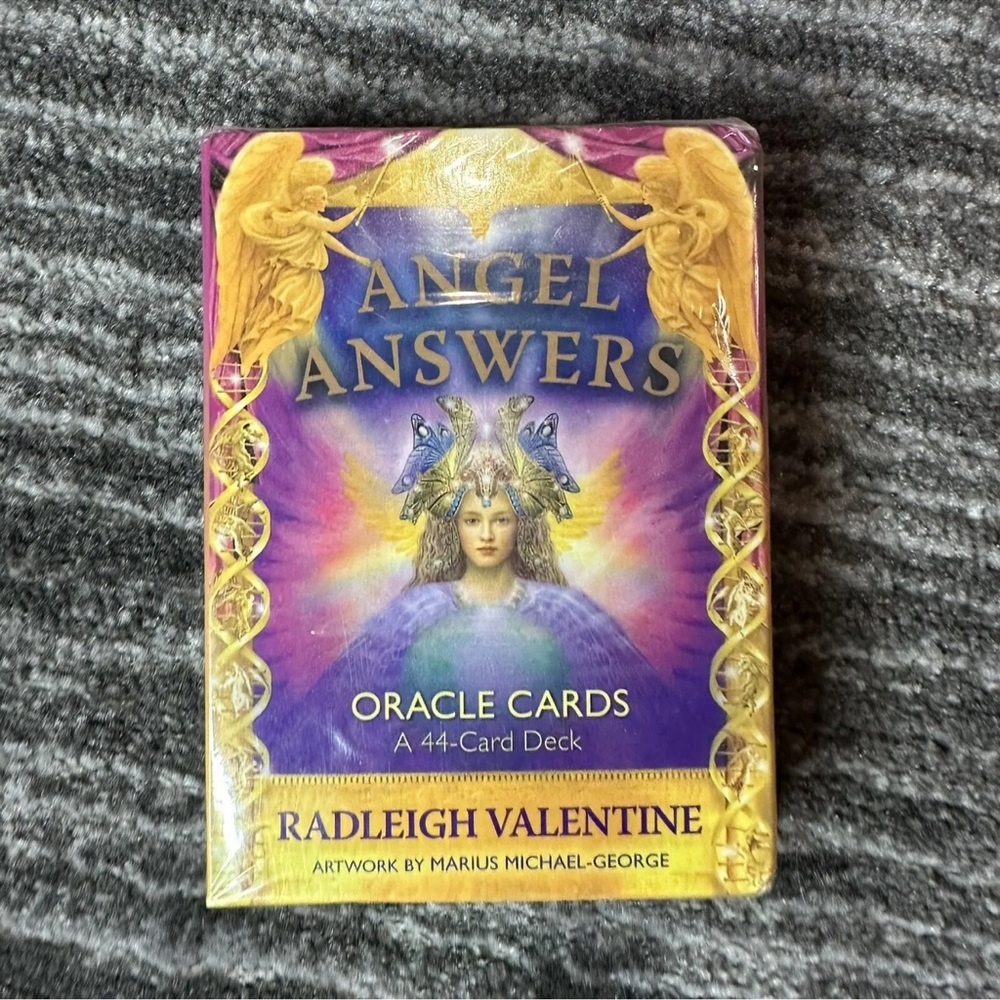 Angel Answers Card Deck 44 Oracle Fortune Telling Game Tarot Cards Sealed New